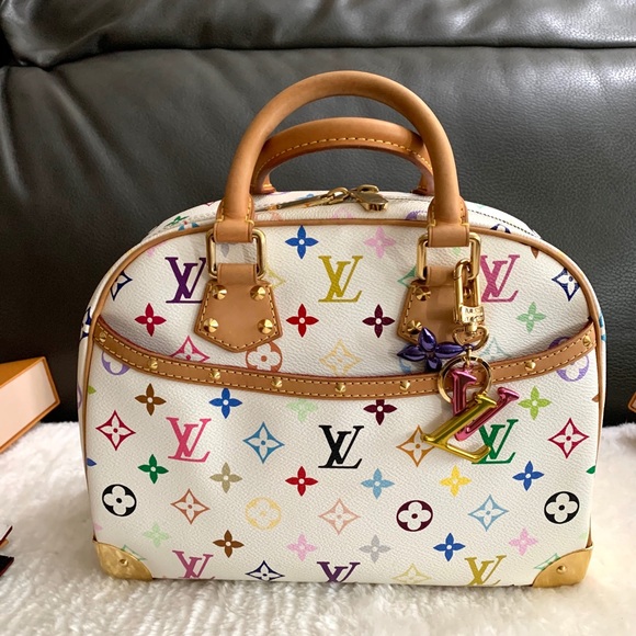 Louis Vuitton Handbags - ‼️SOLD‼️Louis Vuitton White MC Trouville